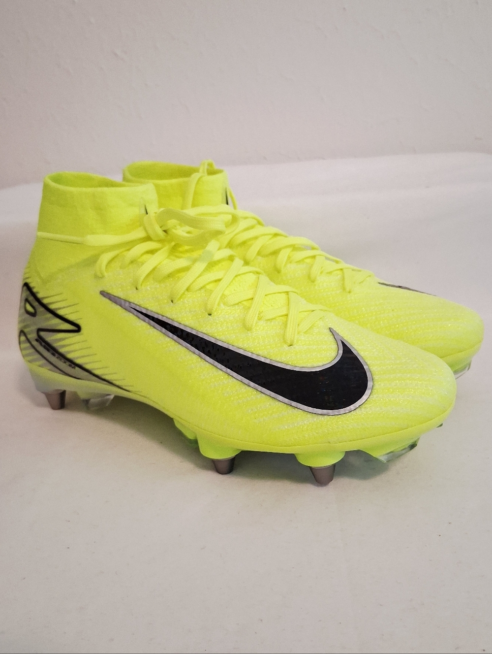 Nike Zoom Mercurial Superfly 10 Elite SG Volt Black Soccer Cleats